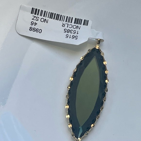 NWT Lana 14k Green Marquise Pendant (no chain) - Picture 4 of 9